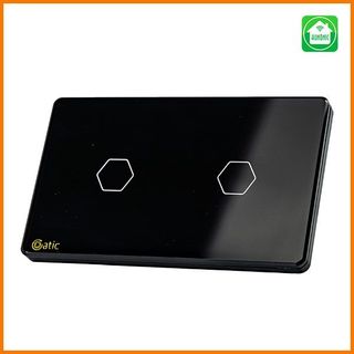 Công tắc thông minh cảm ứng WIFI Datic 2 Nút