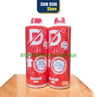 Tẩy trắng quần áo D White, Tẩy mốc quần áo, ố vàng, không phai màu vải