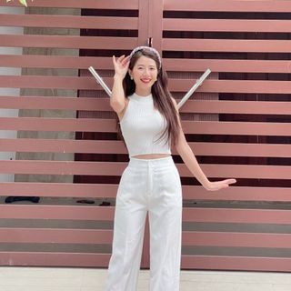 QUẦN TÂY NỮ ỐNG SUÔNG MÃ Q218