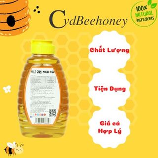 Mật Ong Chanh Đào 500g Cvdbeehoney - Peach honey 500g Cvdbeehoney