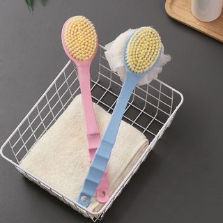 Cây Bông Tắm Chà Lưng/ Bông Tắm Kèm Bàn Chải Hoặc Vải Chà Lưng