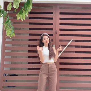 QUẦN TÂY NỮ ỐNG SUÔNG MÃ Q218