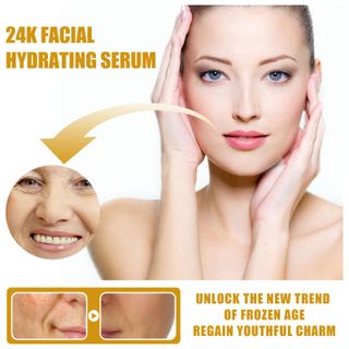Serum 24K Gold Six Peptides dưỡng da chuyên sâu , giúp da trắng sáng, chống lão hoá (15ml)