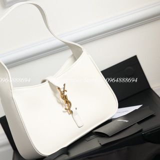 Túi Xách Nữ Y.S.L -Size 25Cm -Màu Trắng-Bán Sỉ-Bán Buôn