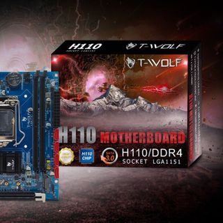 Mainboard T-WOLF H81 Chính Hãng ( VGA + HDMI -Lan1000M -SSD M.2 chuẩn PCIe)