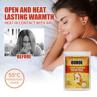 Miếng Dán Làm Ấm ,giữ ấm siêu tiện lợi OUHOE Hand Warmer (goi/8mieng)