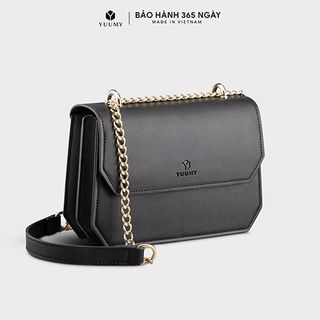 Túi đeo chéo da nữ thân đôi Yuumy Seasand YN125 nhiều màu
