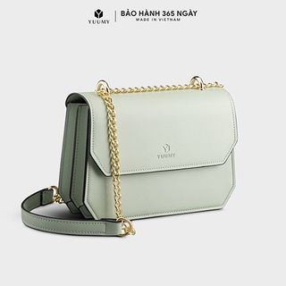 Túi đeo chéo da nữ thân đôi Yuumy Seasand YN125 nhiều màu