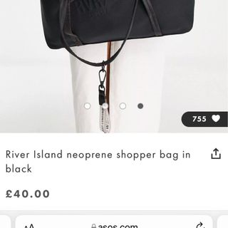 Túi River Island shopper bag xuất xịn