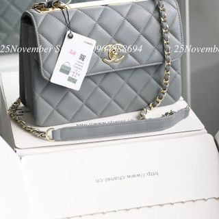 Túi Xách Nữ CHa.nel Tren.dy -Size 24Cm -Màu Đen -Bán Sỉ-Bán Buôn