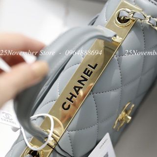Túi Xách Nữ CHa.nel Tren.dy -Size 24Cm -Màu Đen -Bán Sỉ-Bán Buôn
