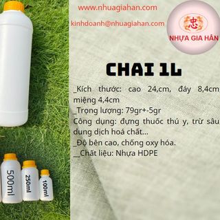 Chai nhựa HDPE