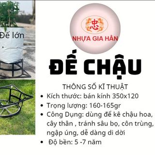 ĐẾ CHẬU ƯƠM TRỒNG