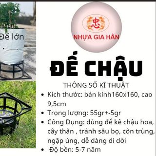 ĐẾ CHẬU ƯƠM TRỒNG