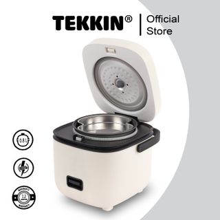 Nồi cơm điện TEKKIN TI-S30A dành cho 1 hoặc 2 người ăn - Hàng chính hãng bảo hành 12 tháng