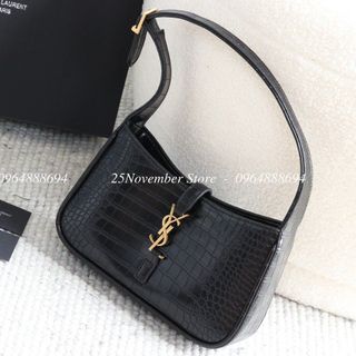 Túi Xách Nữ Y.S.L -Size 25Cm -Màu Đen Vân -Bán Sỉ-Bán Buôn