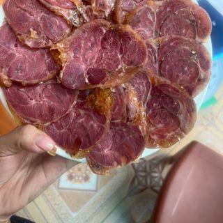 Giò bắp bò Nghệ An, giò bắp loại 1, đạt chuẩn thương hiệu OCOP 4 Sao, size 1kg/1 cây giò