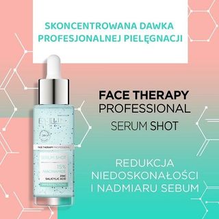 [ Mua 6 tặng 1 ] Tinh chất dưỡng da Eveline Serum Shot ngừa mụn, se khít lỗ chân lông Niacinamide 30ML
