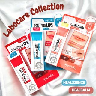 Son dưỡng môi Panteno Lips Labocare Mediheal 10ml Xanh/Đỏ/Cam