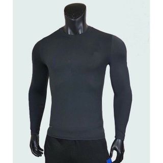 Áo Giữ Nhiệt Nam, Áo Dài Tay Nam Body Bóng Đá Co Dãn 2 Chiều OBAHA 06