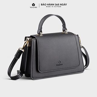 Túi đeo chéo da nữ nắp gập phối quai xách Yuumy Seasand YN128 nhiều mẫu