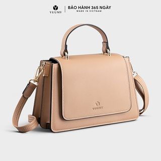 Túi đeo chéo da nữ nắp gập phối quai xách Yuumy Seasand YN128 nhiều mẫu
