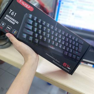 Bàn phím cơ Twolf T61 gọn nhẹ