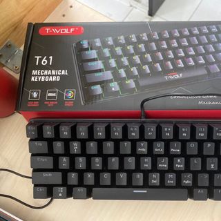 Bàn phím cơ Twolf T61 gọn nhẹ