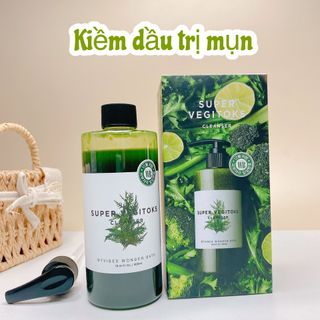 Sữa rửa mặt rau củ thải độc Super vegitoks cleanser Wonder bath 300ml