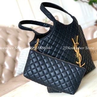 Túi Xách Nữ Y.S.L -Size 35Cm -Màu Đen-Bán Sỉ-Bán Buôn