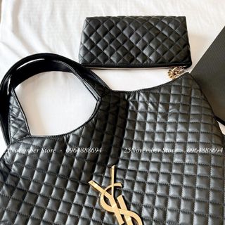 Túi Xách Nữ Y.S.L -Size 35Cm -Màu Đen-Bán Sỉ-Bán Buôn