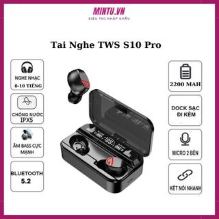 Tai nghe bluetooth không dây S10 pro