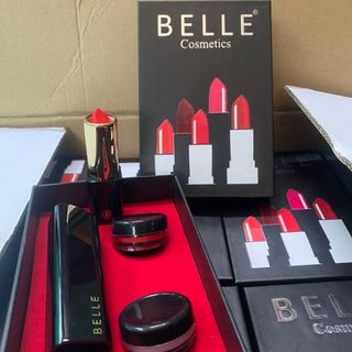Son Thỏi Belle Cosmetic (tặng kèm dưỡng ẩm môi & tẩy trang môi) giá sỉ