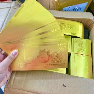 Mèo Thần Tài Plastic mạ vàng giá sỉ