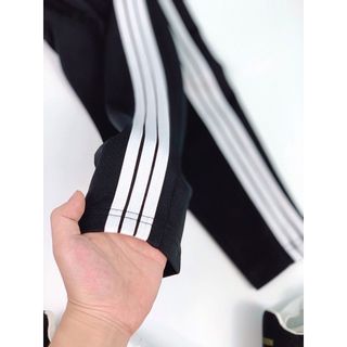 Quần Thể Thao Nỉ 3 Sọc Nam và Nữ Form Chuẩn, Chất Dày Đẹp OBAHA 03