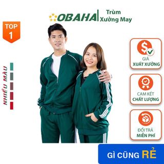 Bộ Quần Áo Thể Thao Thu Đông Cổ Bomber Có Khóa Kẻ Sọc Chất Liệu Vải POLY Da Cá Cao Cấp 08 giá sỉ