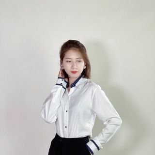 SƠ MI DÀI TAY VẢI LỤA MÃ SM208 giá sỉ