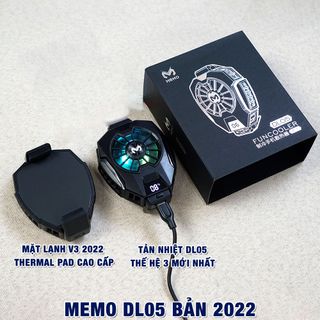 Quạt Tản Nhiệt Cho Điện Thoại Điện Thoại DL 05 - Làm Mát Siêu Nhanh - Hiển Thị Nhiệt Độ