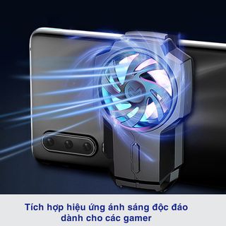Quạt tản nhiệt điện thoại gaming sò lạnh Memo FL05 chơi PUBG FreeFire ROS