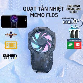 Quạt tản nhiệt điện thoại gaming sò lạnh Memo FL05 chơi PUBG FreeFire ROS