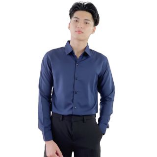 SƠ MI NAM DÀI TAY VẢI LỤA MÃ SM1 giá sỉ