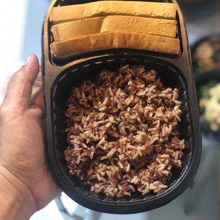 Hộp nhựa đựng cơm 2 ngăn CH2