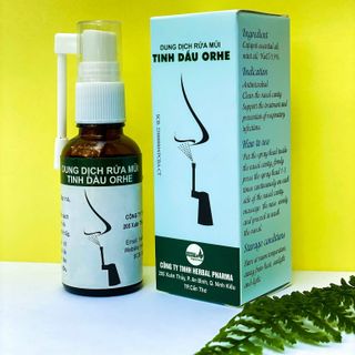 dung dịch rửa mũi tinh dầu ORHE