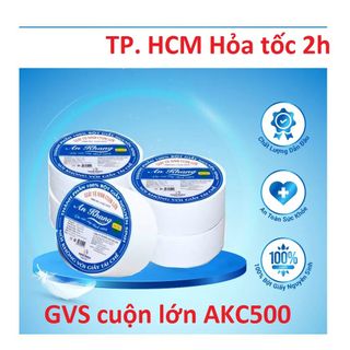 Giấy vệ sinh cuộn lớn An Khang 2 lớp 500g AKC500 giá rẻ chất lượng Hỏa tốc TPHCM giá sỉ