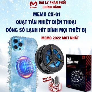 Quạt Tản Nhiệt Cho Điện Thoại CX-01 , Thiết Kế Từ Tính - Làm Mát Cực Nhanh - Kết Hợp Đèn Led RGB giá sỉ