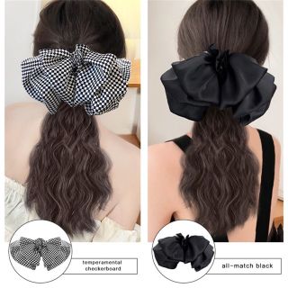 Tóc kẹp đuôi xoăn xù sóng sỉ giá rẻ