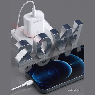 Bộ Củ Cáp Sạc Nhanh 20W ZC60 , Bộ Sạc IP Chính Hãng SENDEM - Sạc Nhanh - An Toàn - Không Nóng Máy