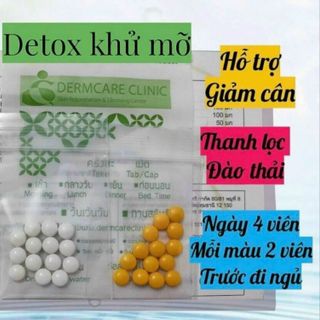 Detox thải mỡ, thải độc, đẹp da Thái Lan