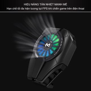 Quạt Tản Nhiệt Gaming Cho Điện Thoại MEMO DL06 Công Nghệ Sò Lạnh - Làm Mát Siêu Nhanh