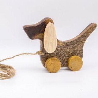 Chú Chó Lắc Tai - Đồ Chơi Gỗ Chàng Trai Gỗ, đồ chơi phát triển trí tuệ, đồ chơi giáo dục, đồ chơi thông minh cho bé